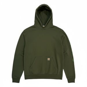 NWT carhartt green relaxed fit mid weight French terry graphic hoodie